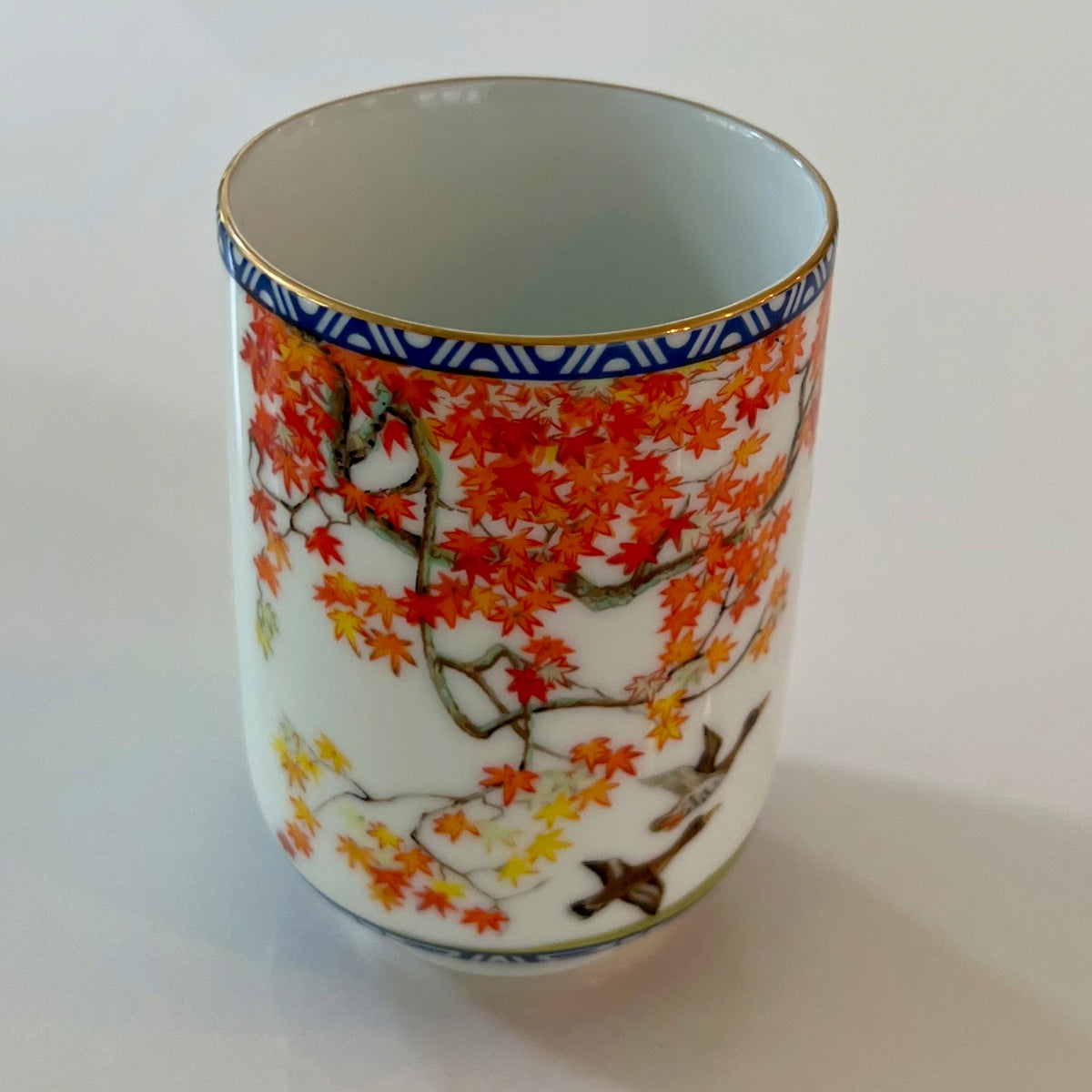 オールドニッポン　ティーセット Vintage 1985 Franklin Mint Porcelain Tea Sake Cup set 12 pieces