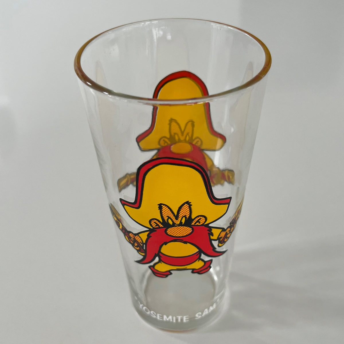 Vintage 1973 Yosemite Sam  Drinking Glass