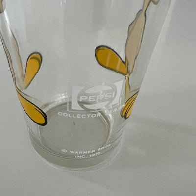 Vintage 1973 Pepsi Looney Tunes Tweety Bird Drinking Glass