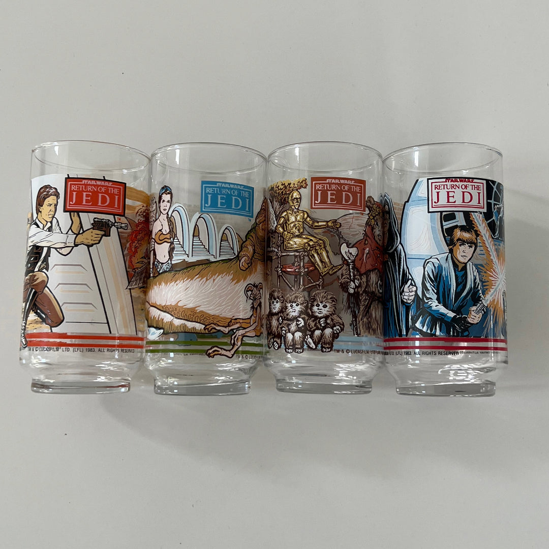 Vintage 1983 Burger King Return Of The Jedi Collectible Drinking
