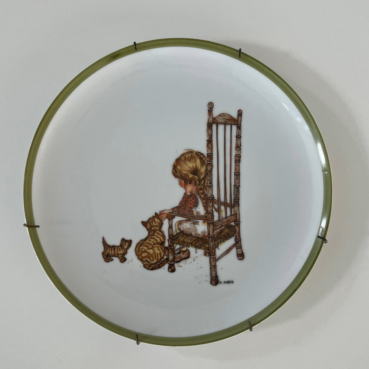 Vintage 1970s Holly Hobbie Decorative Plates
