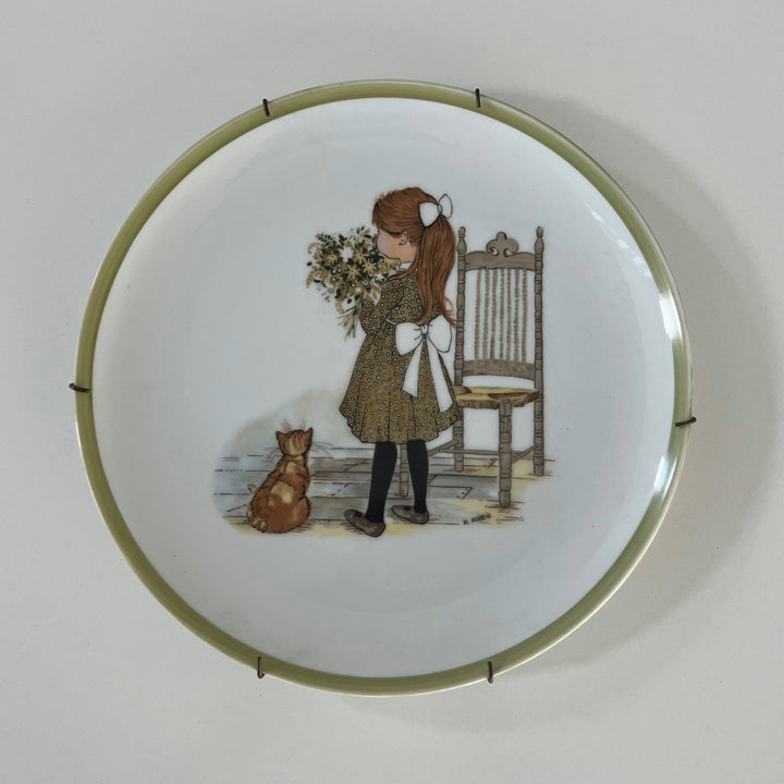 Vintage 1970s Holly Hobbie Decorative Plates