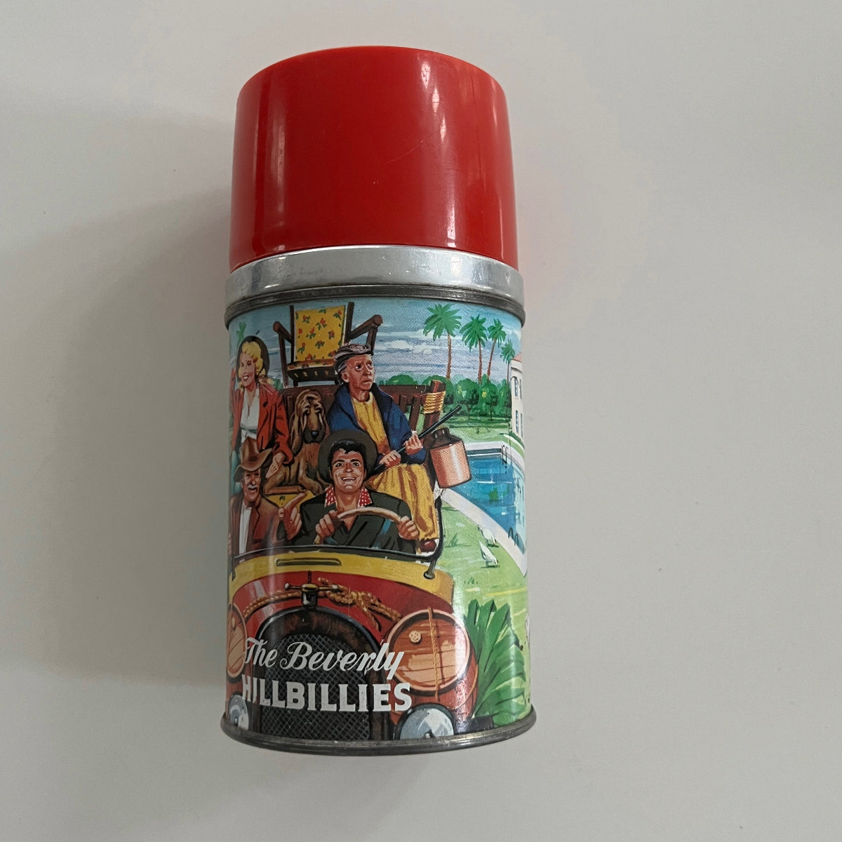 Rare Vintage 1963 The Beverly Hillbillies Lunchbox with thermos