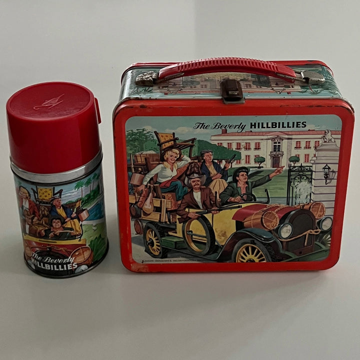 Rare Vintage 1963 The Beverly Hillbillies Lunchbox with thermos