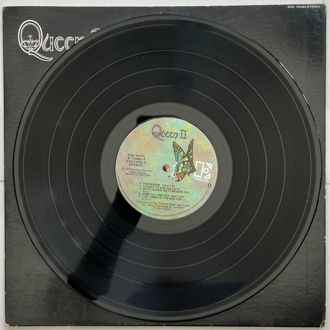 Vintage 1974 Queen II Original VTG Vinyl Album Gatefold EKS-75082