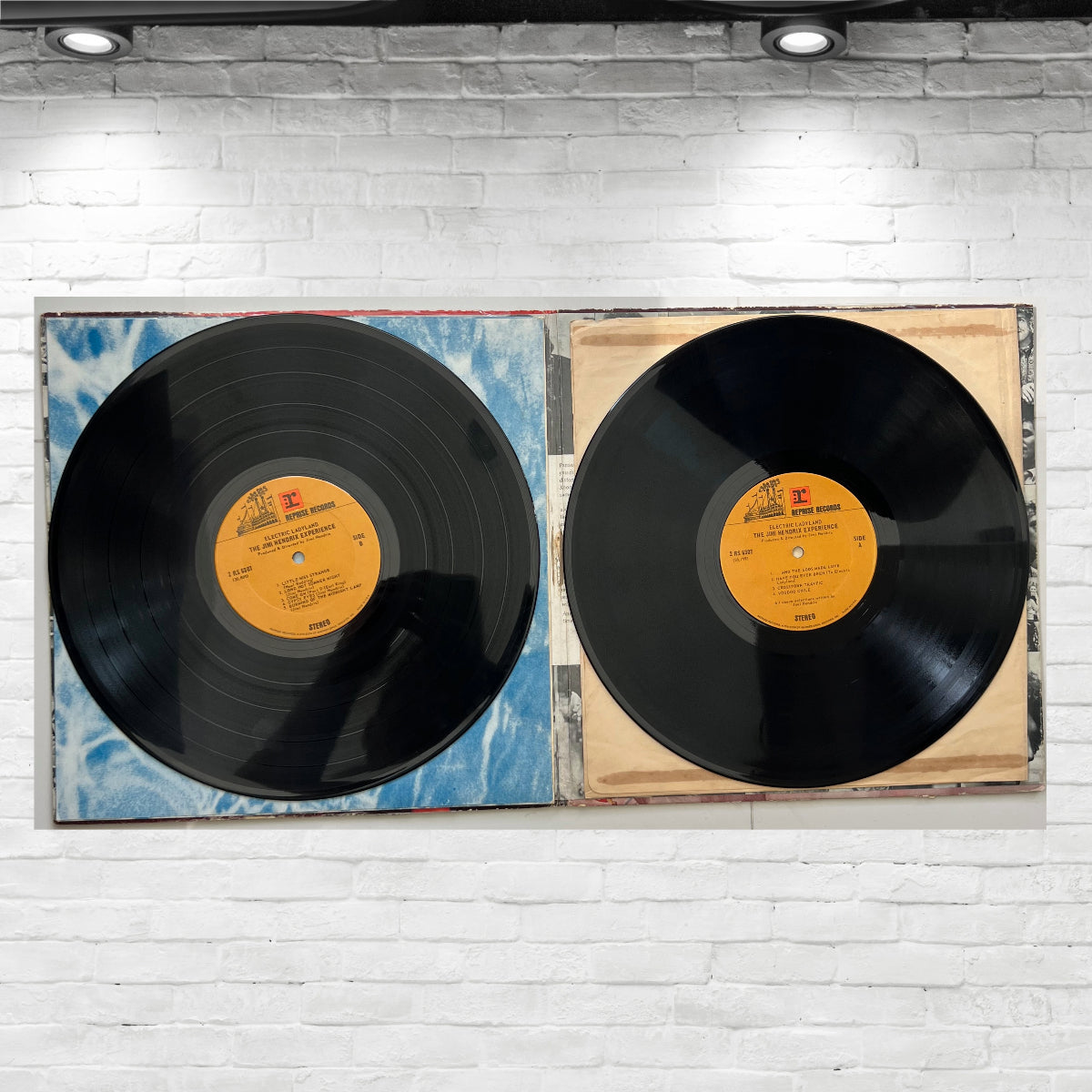 Vintage 1970 Jimi Hendrix Experience Electric Ladyland Vinyl Album