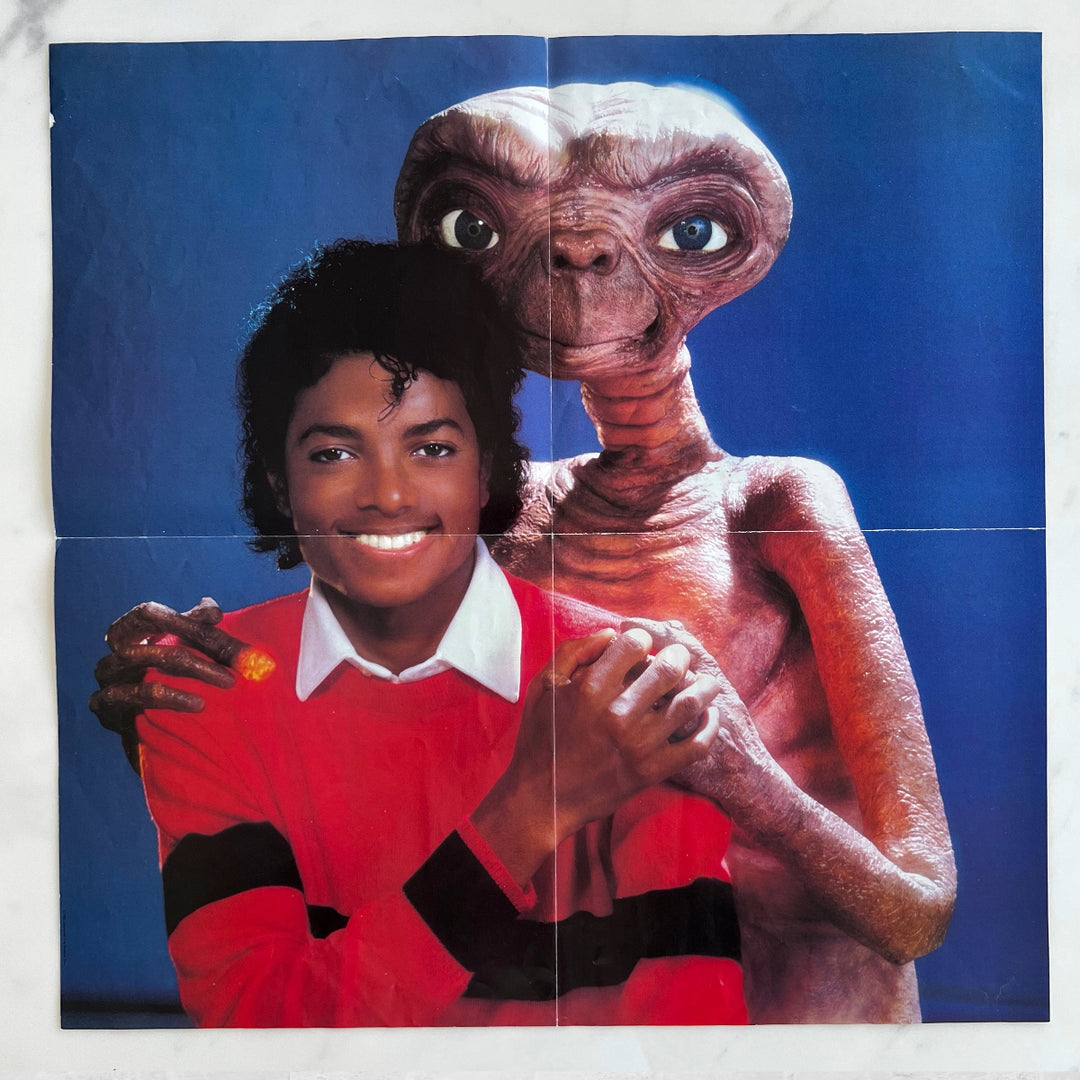 Rare 1982 Vintage E.T The Extra-Terrestrial Narrated by Michael Jackson Box Set
