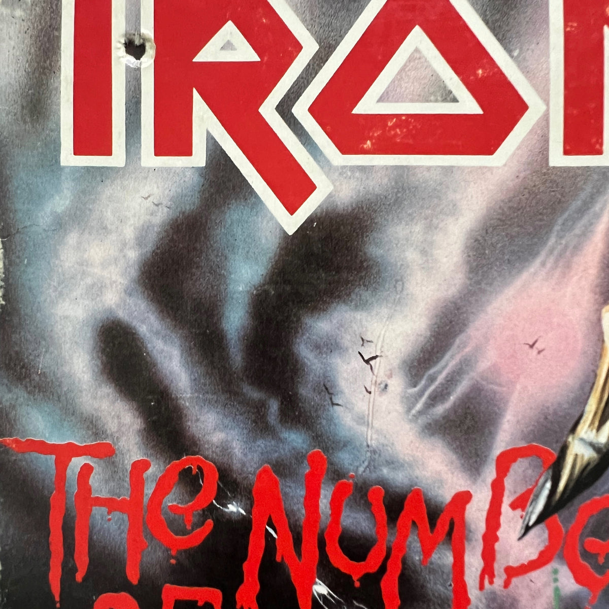 Vintage OG 1982 Iron Maiden The Number Of The Beast Vinyl LP