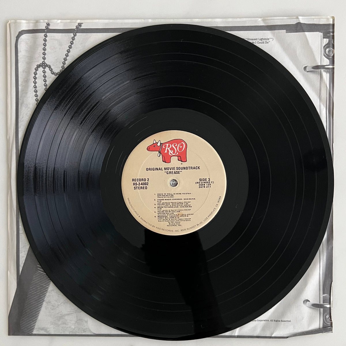 Vintage 1978 Grease Gatefold Double Album – Vintage VTG