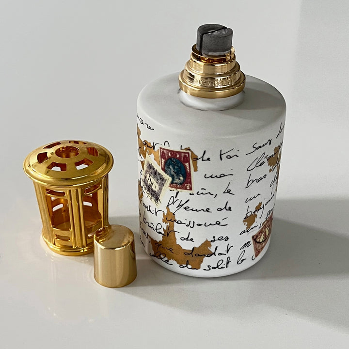 Vintage Lampe Berger Oil Fragrance Lamp Postage Design Made in France