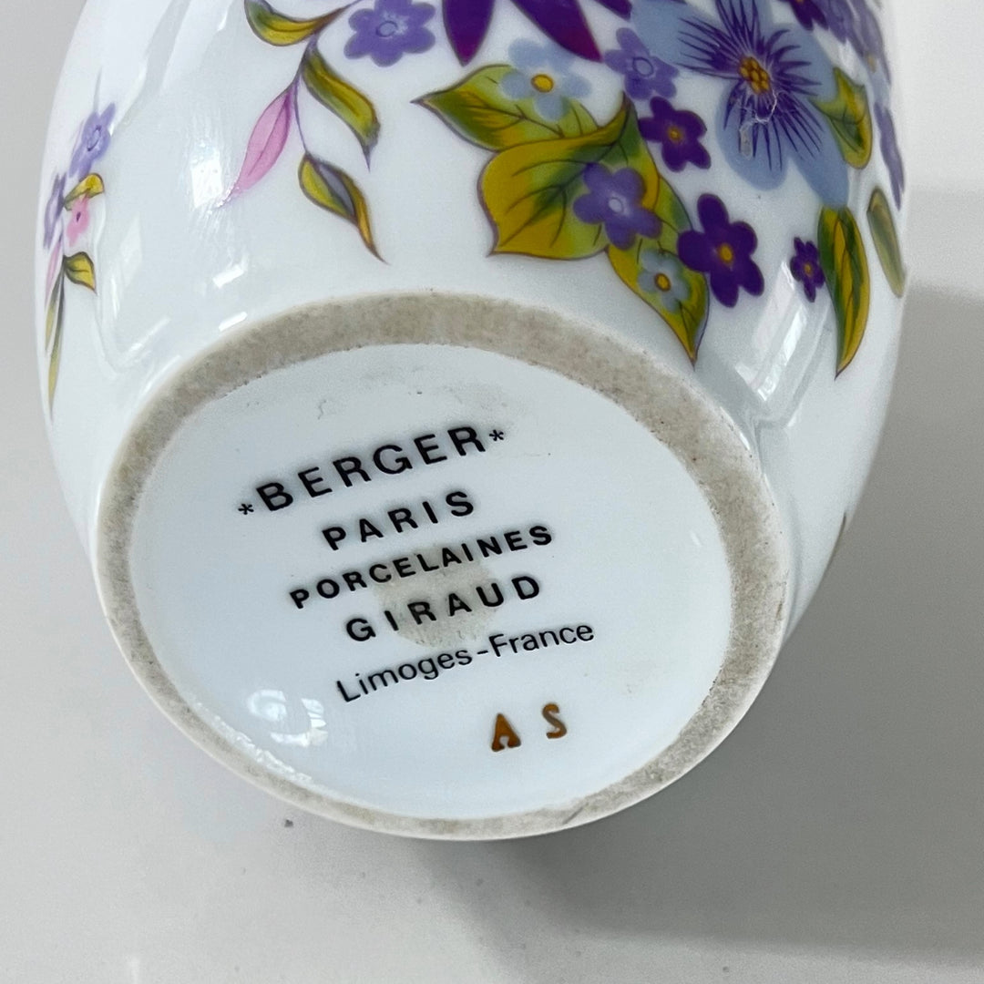 Vintage Giraud Porcelain Lampe Berger Oil Fragrance Limoges-France Made in France