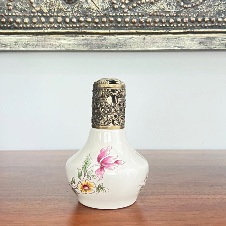 Vintage Hand Painted Lampe Berger 18 Rue Dupont Home Fragrance Made in France