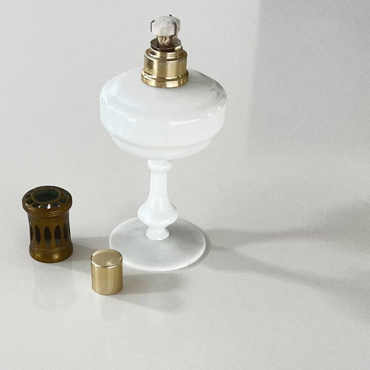 Vintage 1960s Opaline Veritable Lampe Berger Home Fragrance Made in France