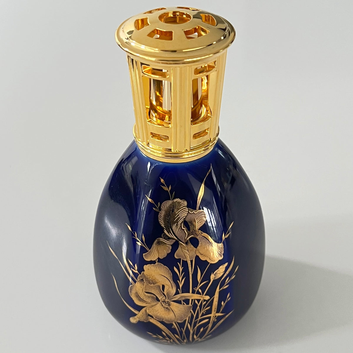 Vintage Artoria Limoges Cobalt Blue and Gold Pocelain Decor