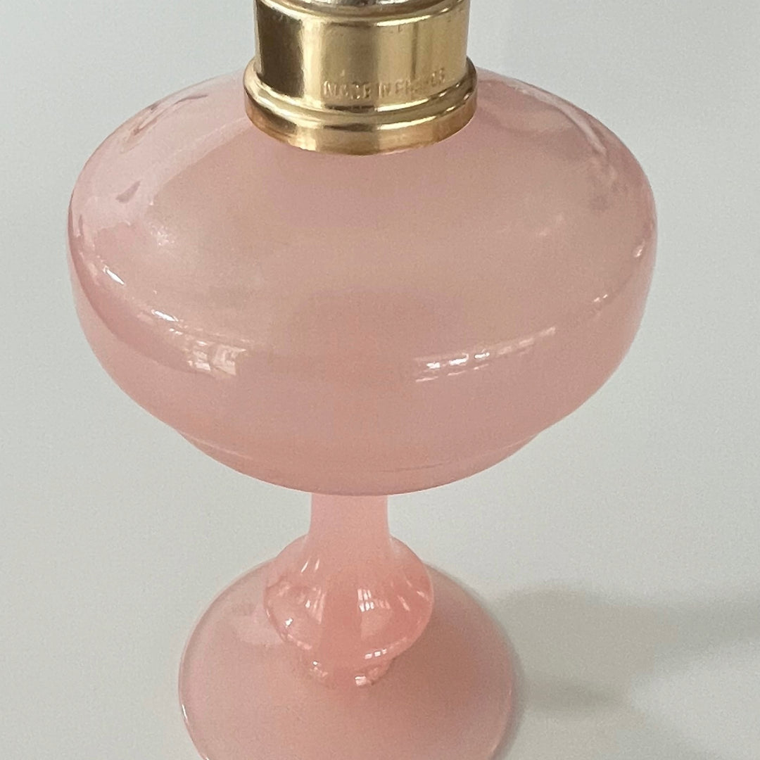 Vintage 1960s Opaline Veritable Pink Lampe Berger Home Fragrance Made in France