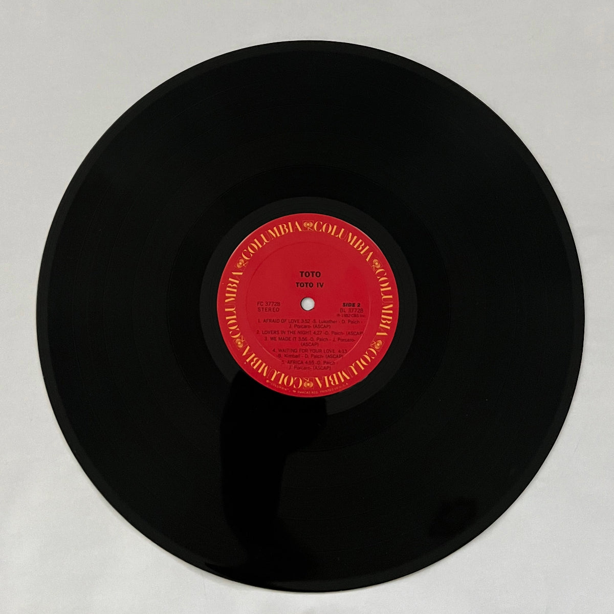 Vintage 1982 Toto IV Original VTG Vinyl Album – Vintage VTG