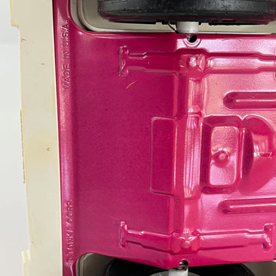 Vintage 1970s Tonka Bronco Pink Floral Design Pressed Steel Toy Car