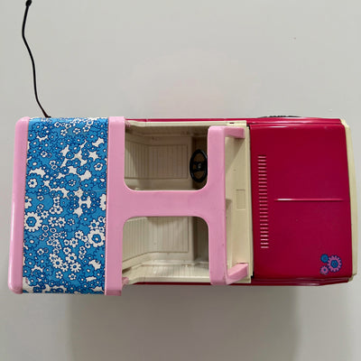 Vintage 1970s Tonka Bronco Pink Floral Design Pressed Steel Toy Car