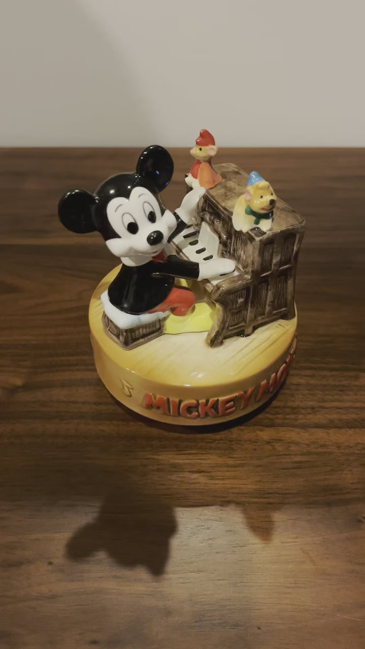 VTG Disney Mickey Mouse Musical Box