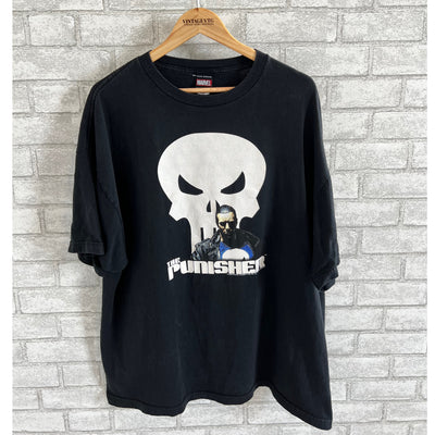 Vintage Marvel Mad Engine Punisher t shirt 2002. Large