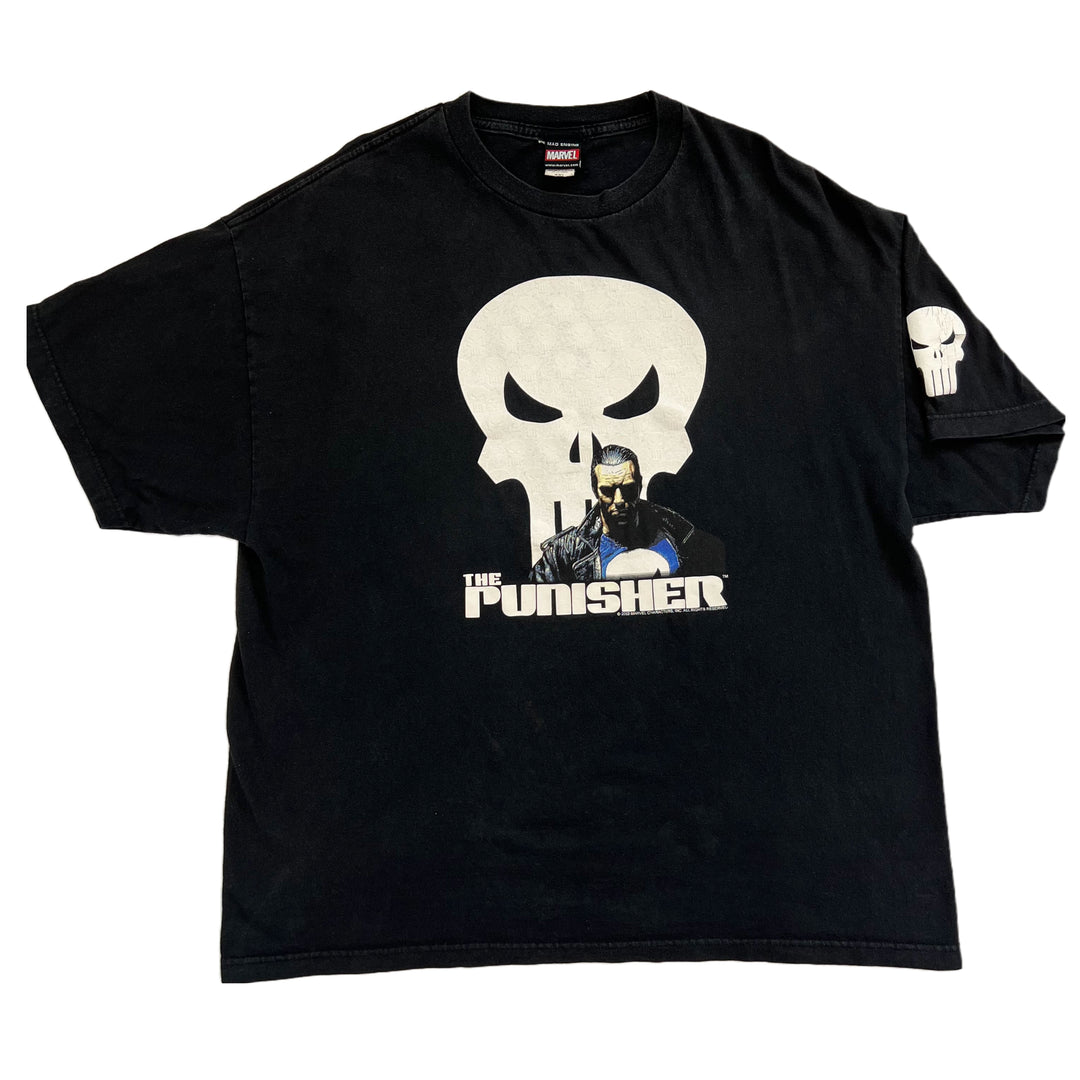 Vintage Marvel Mad Engine Punisher t shirt 2002. Large