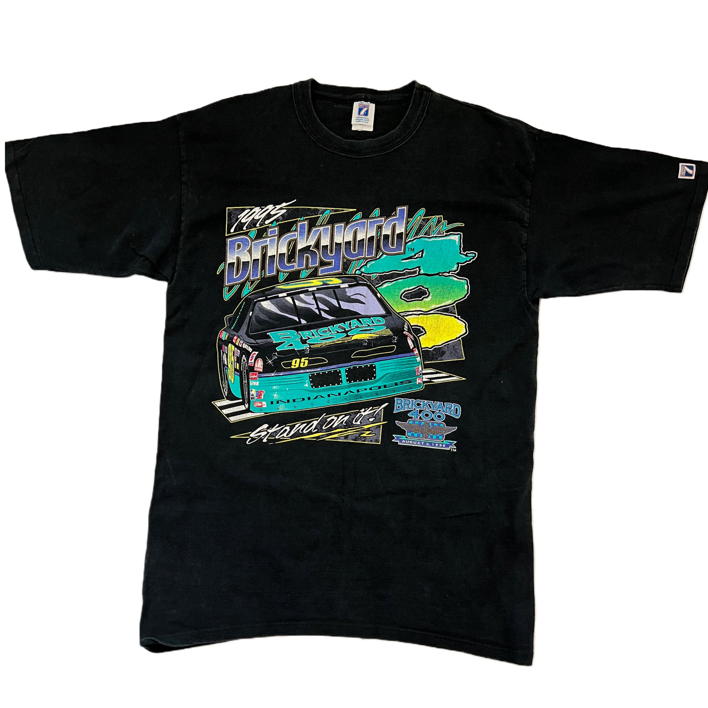 Vintage 1995 Brickyard 400 vintage T-shirt.