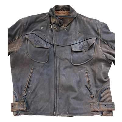 Rare Vintage Harley Davidson Billings Leather Jacket.