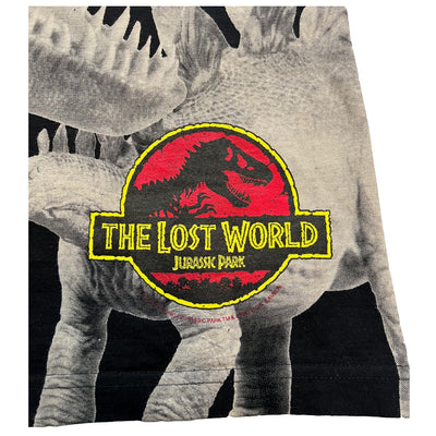 Vintage 1997 Jurassic Park all over print T-shirt. Medium