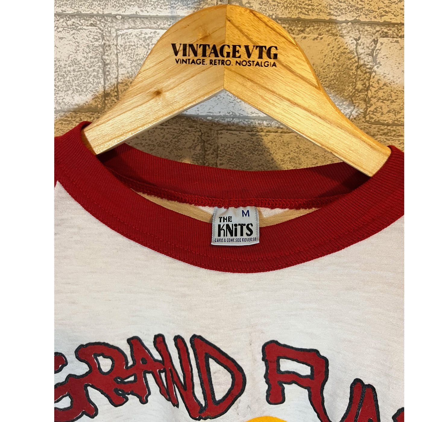 Rare 80s Vintage Grand Funk Railway Lives. The American Band Tour T-shirt 81-82. Medium