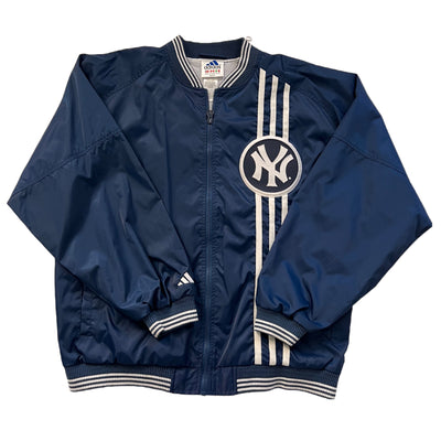 Vintage Adidas X NY Yankees Windbreaker Jacket. Large