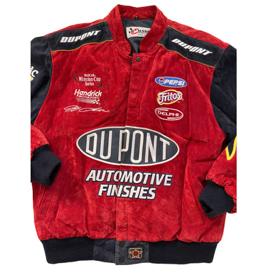 Chase Authentic JH Winston Cup Dupont Nascar #24 Leather Jacket XL