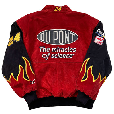 Chase Authentic JH Winston Cup Dupont Nascar #24 Leather Jacket XL
