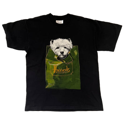 Vintage 90s Harrods Knightbridge T-shirt.  Large