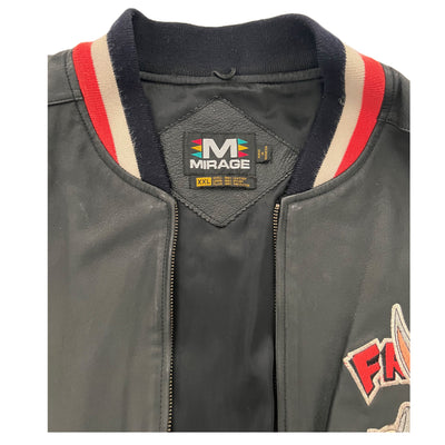 Vintage 90s Looney Tunes Chillin Bugs Bunny, Marvin and Taz Leather Jacket