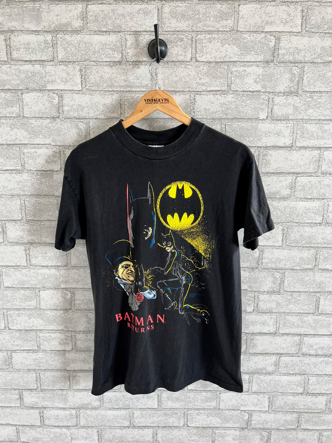 Vintage 1991 Batman Returns movie T-shirt. Medium