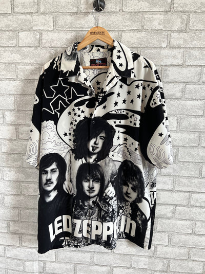 Rare vintage Led Zeppelin Dragonfly Club Shirt XL