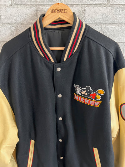 Vintage Mickey Race Across America Daytona 500 JH Jacket. Reversible Jacket.
