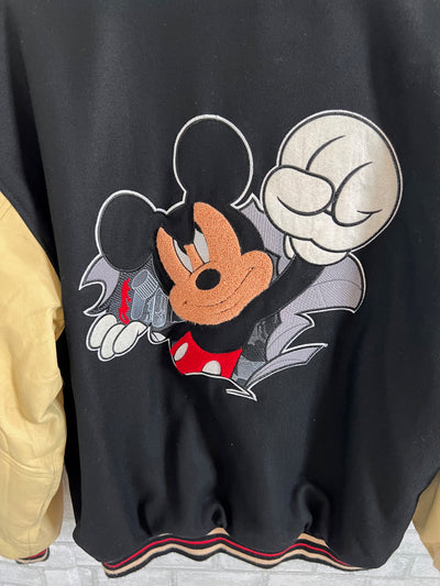 Vintage Mickey Race Across America Daytona 500 JH Jacket. Reversible Jacket.