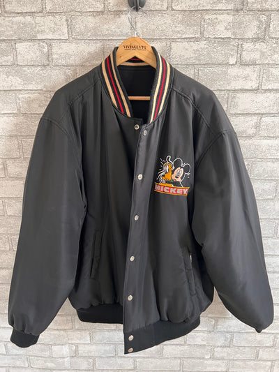 Vintage Mickey Race Across America Daytona 500 JH Jacket. Reversible Jacket.