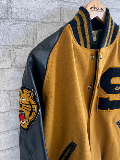Vintage Varsity Letterman Jacket. Medium