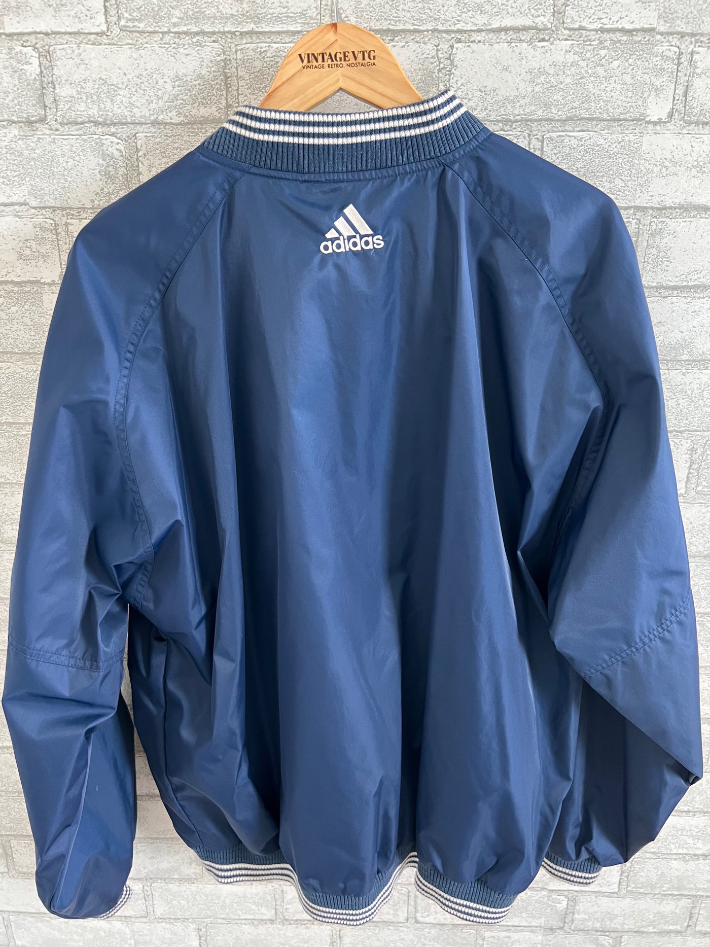 Vintage Adidas X NY Yankees Windbreaker Jacket. Large