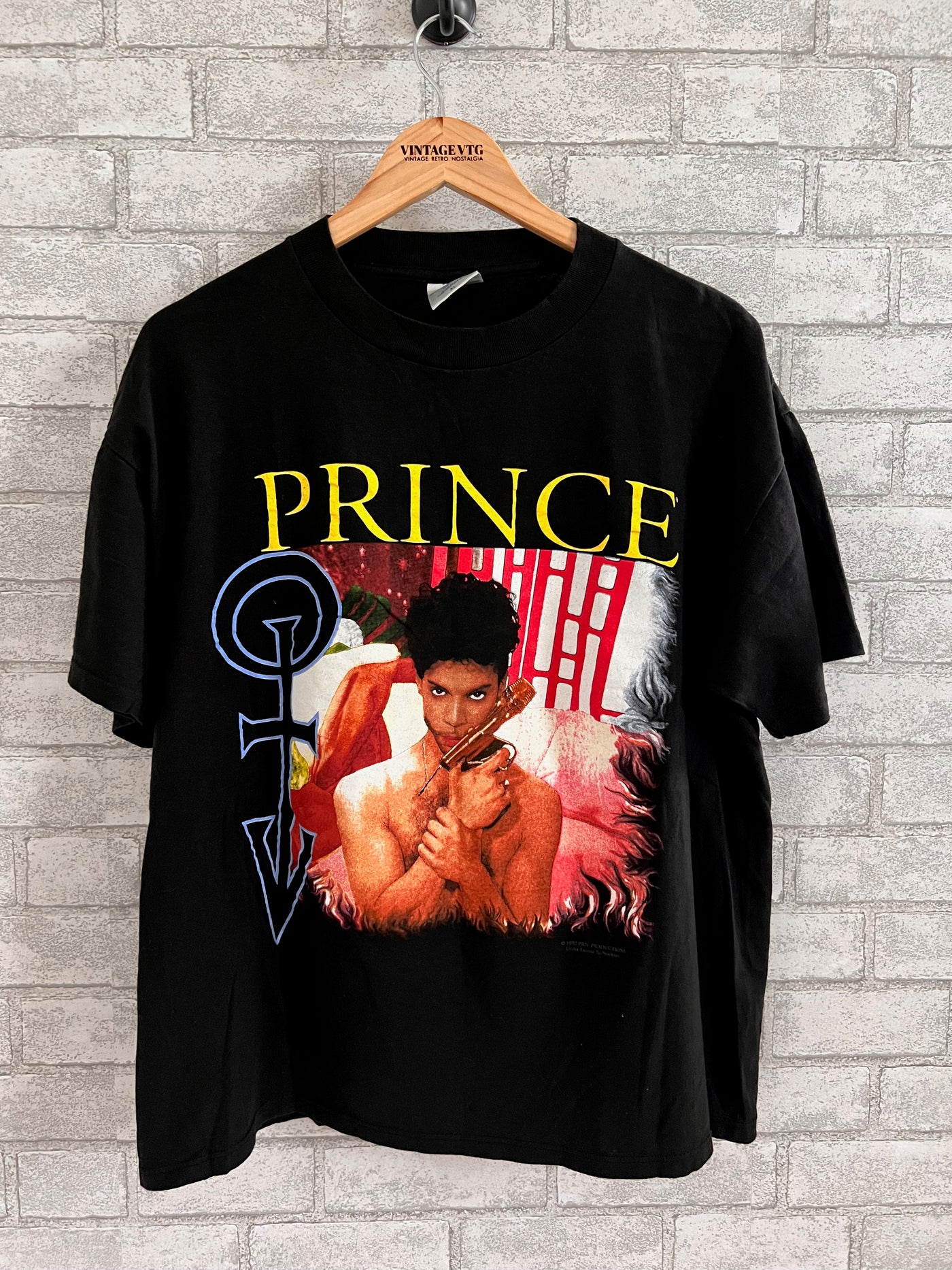 Rare vintage 1992 Prince Diamonds and Pearls tour T-shirt XL