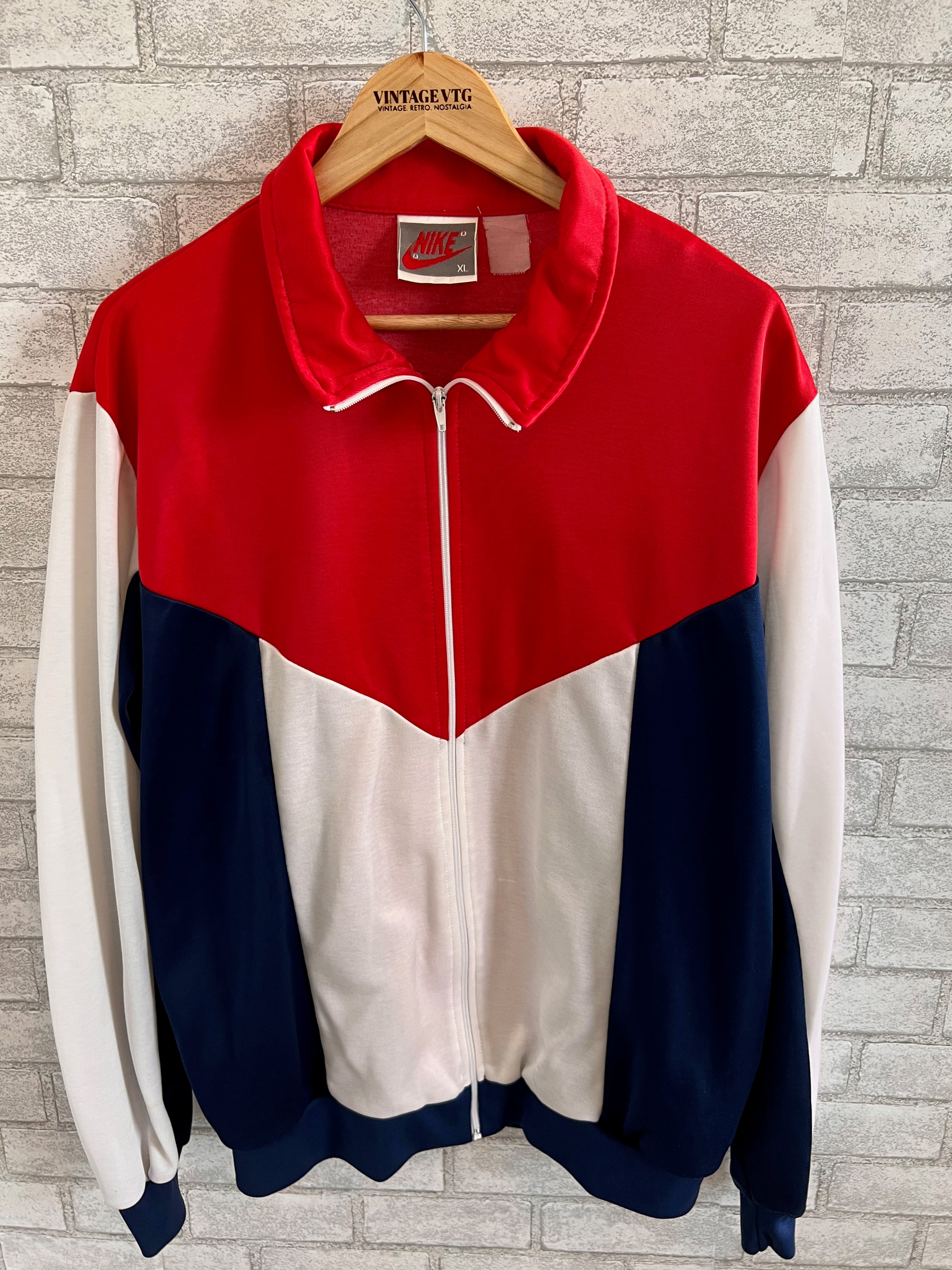 Vintage 80s - 90s OG Nike Vintage Track jacket. XL – Vintage VTG