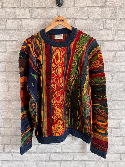 Vintage Coogi Multi Color Cotton Sweater