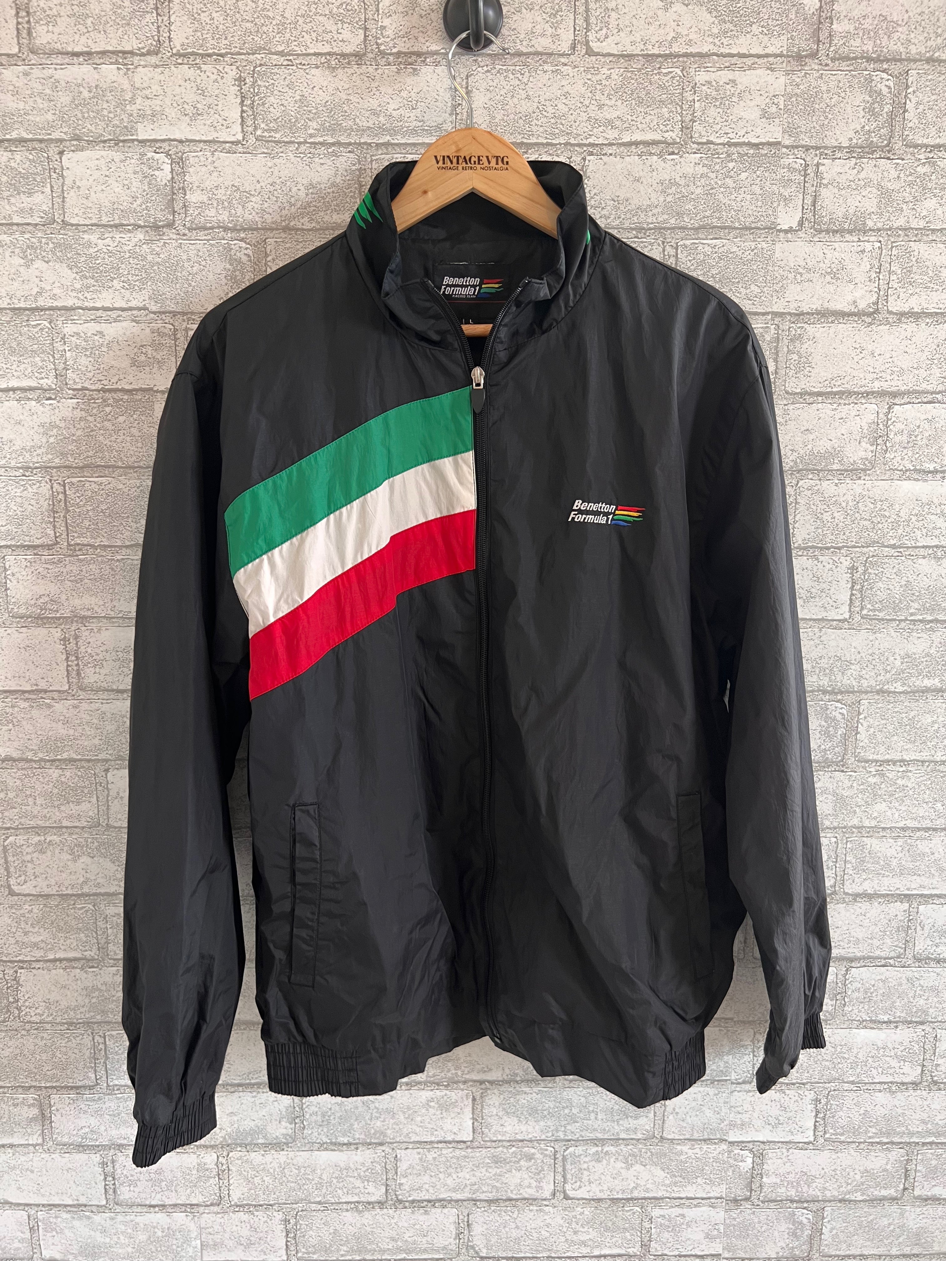 Vintage Benetton Formula One Racing Team Jacket | eBay