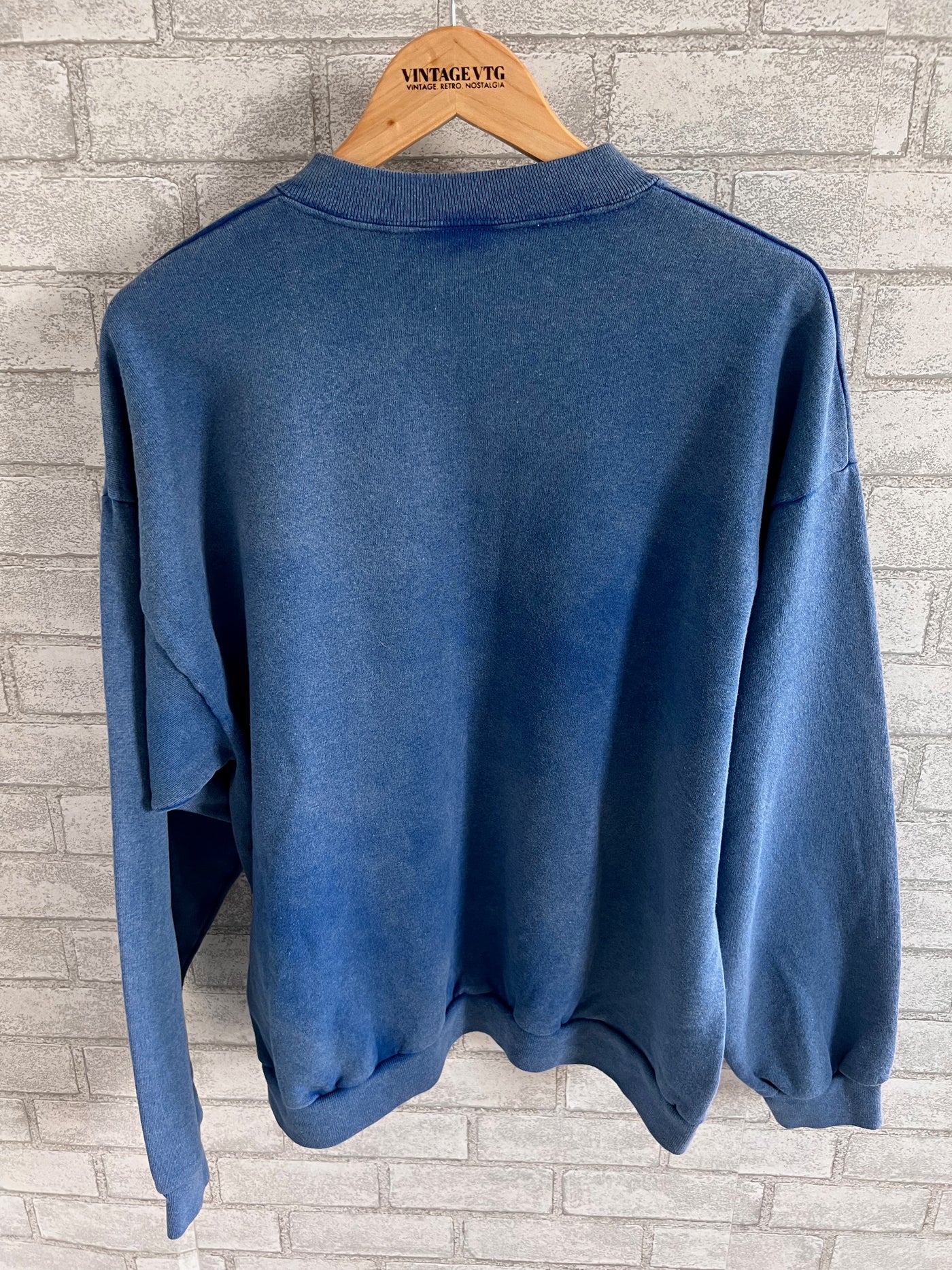 Rare Vintage Disney Blue One size fits all tag.