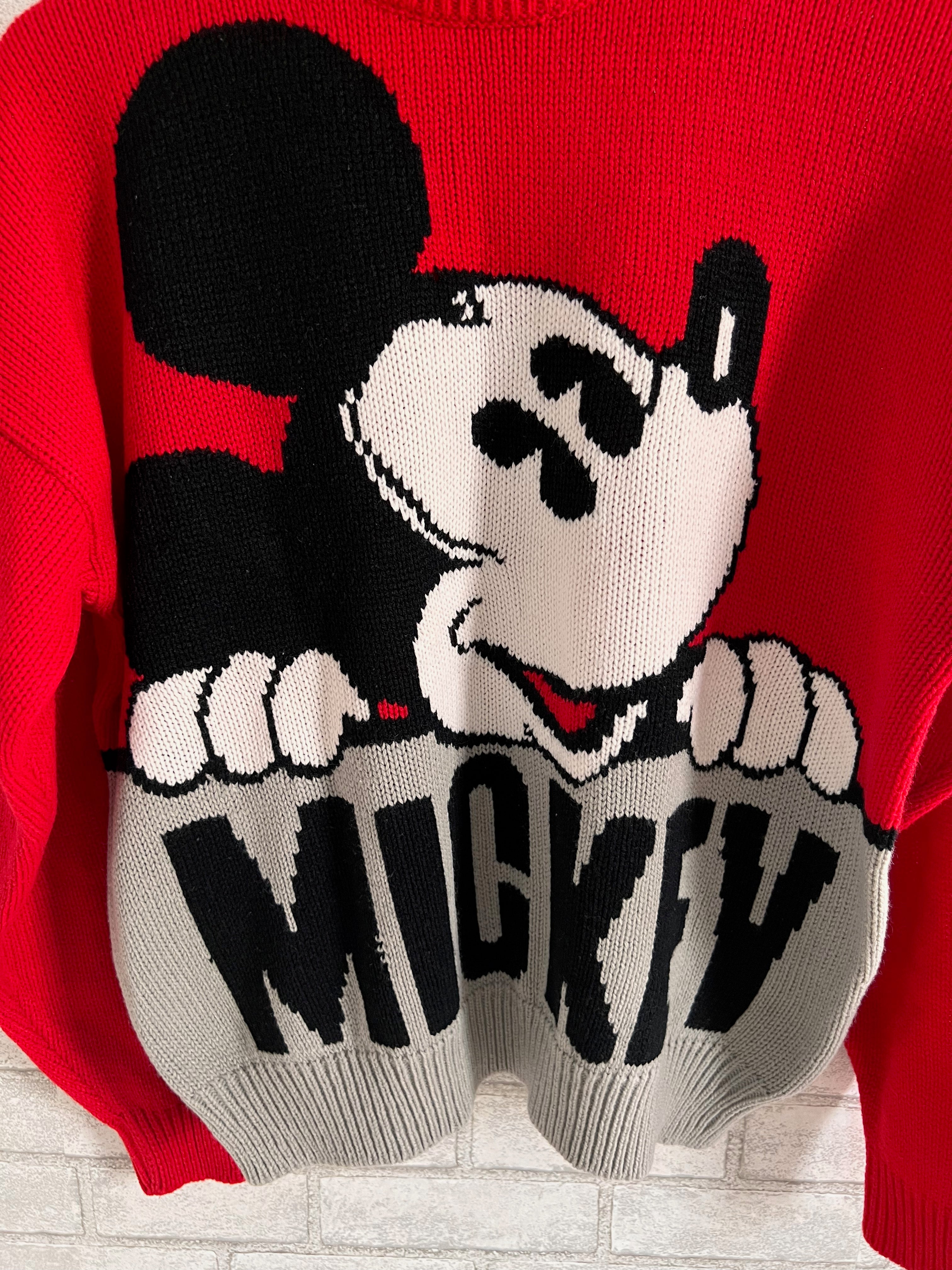 Vintage Mickey & Co. by J.G. Hook Mickey Mouse Knitted Sweater ...
