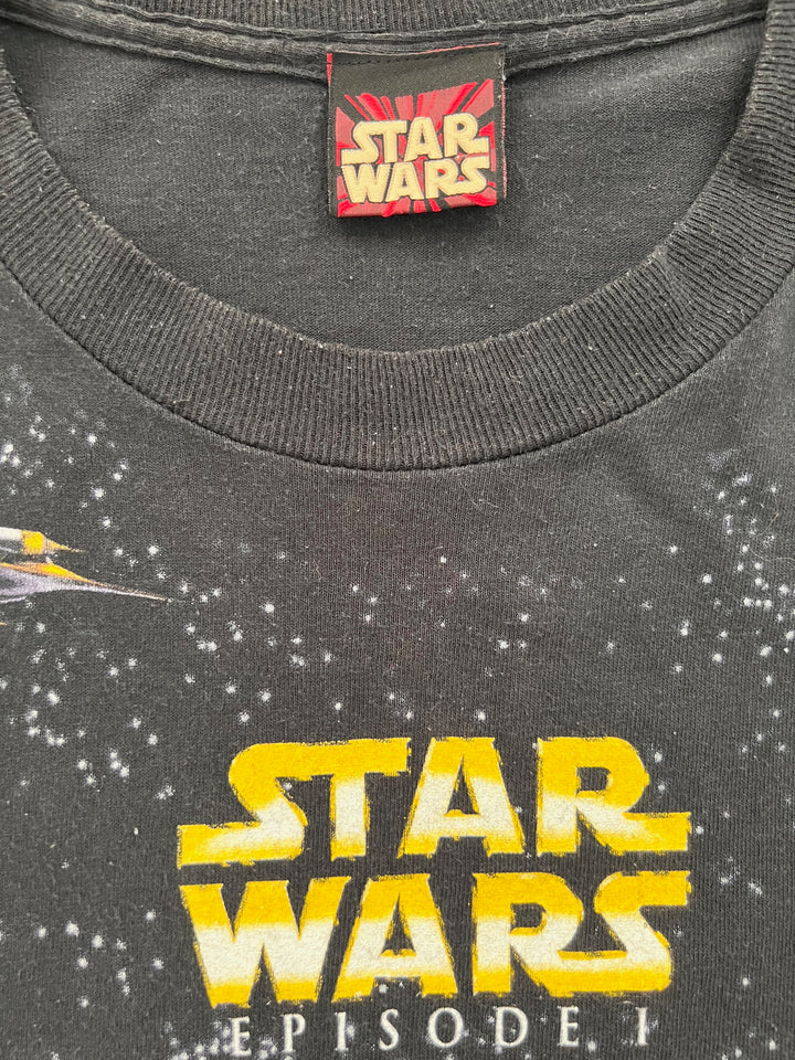 Vintage 90's Star Wars Episode 1 AOP Shirt.