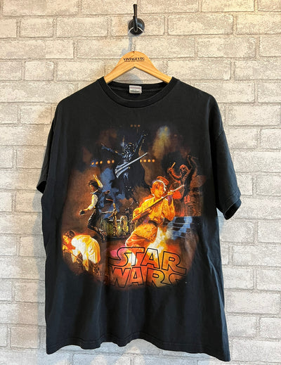 Vintage Star Wars Rock n Roll T-shirt. Large
