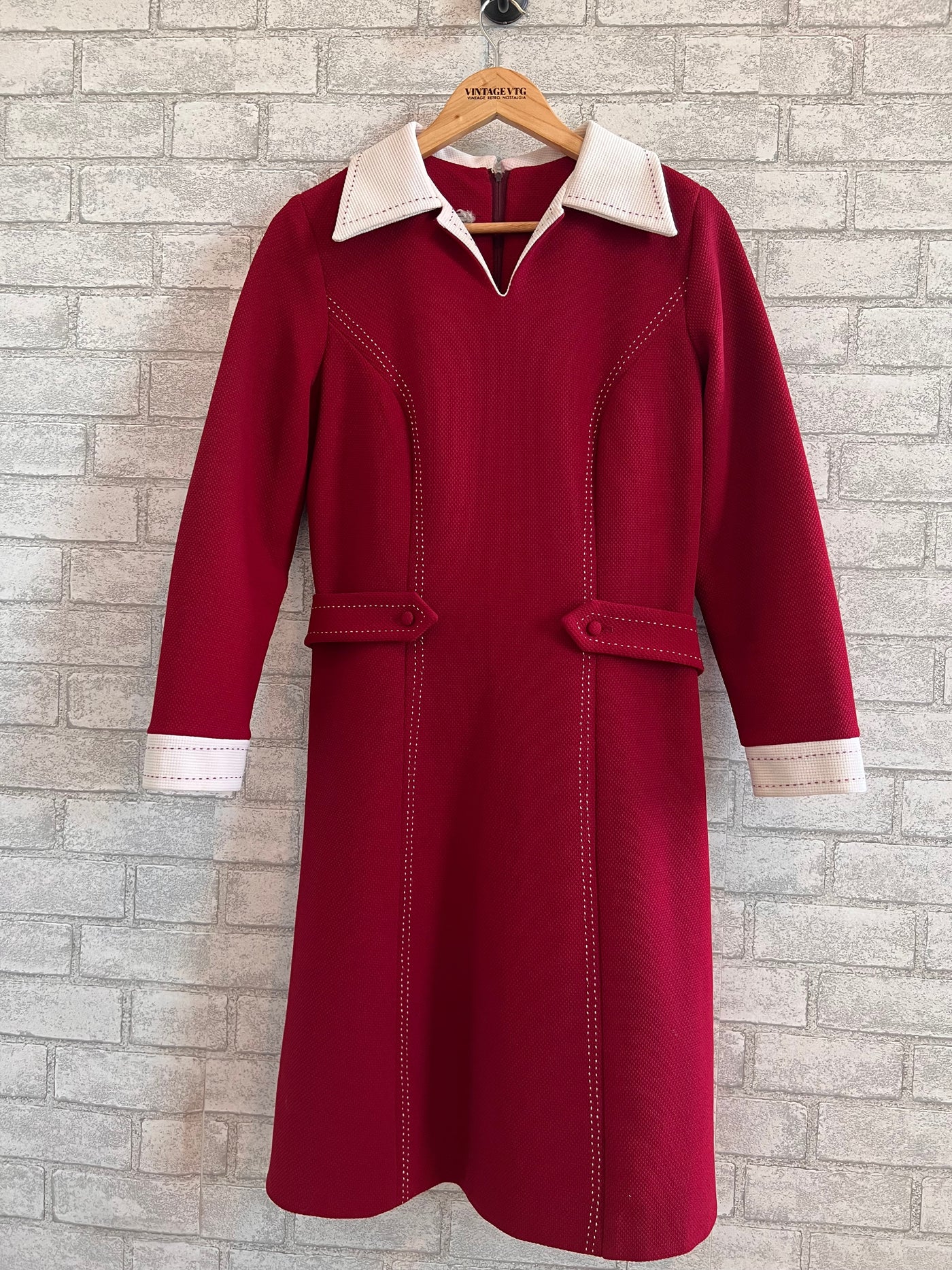 Rare Vintage Red Coventry Dress